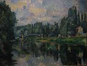 Paul Cezanne Bridge at Cereteil Germany oil painting artist